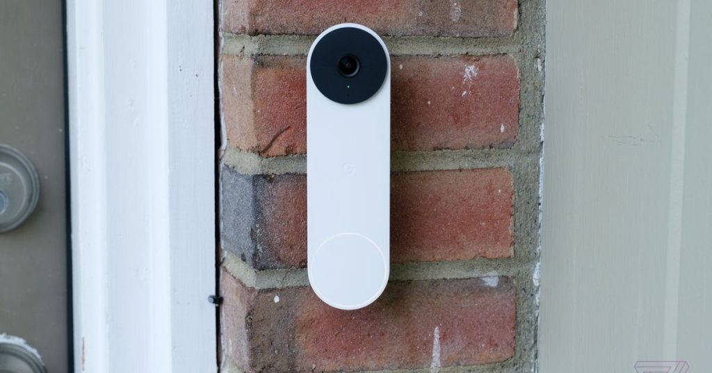 Nest Doorbell e Nest Cam do Google pararão de carregar quando estiver frio lá fora