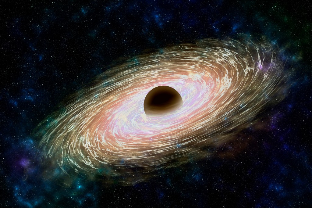 Buraco negro e disco de acreção