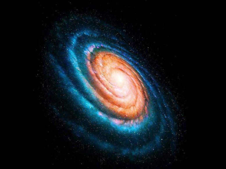Linda galáxia espiral