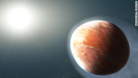 Este exoplaneta escaldante se transforma em uma bola de futebol
