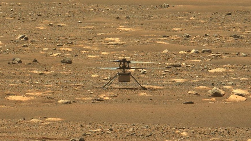 Criatividade ainda é 'nova qualidade' depois de quase um ano em Marte