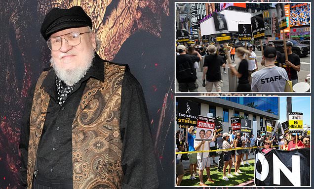 O criador de Game of Thrones, George RR Martin, diz que a greve dos roteiristas de Hollywood será "longa e amarga", ao revelar que o acordo com a HBO foi suspenso
