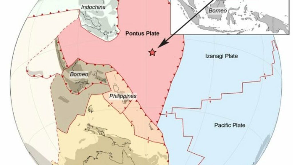 Um mapa impressionante revela que Pontos já teve um quarto do tamanho do Oceano Pacífico
