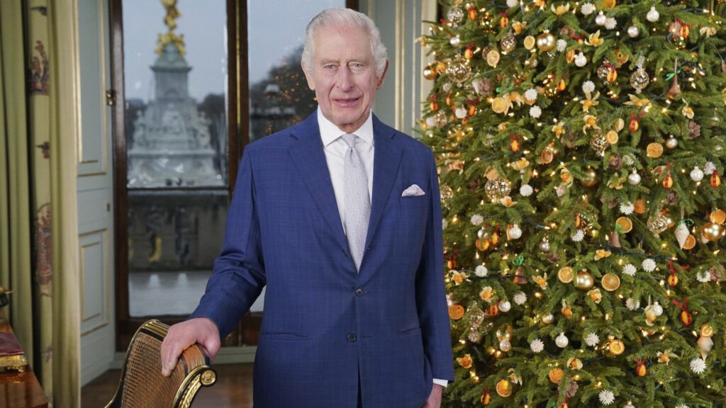 A mensagem anual de Natal do Rei Carlos III inclui toques sustentáveis
