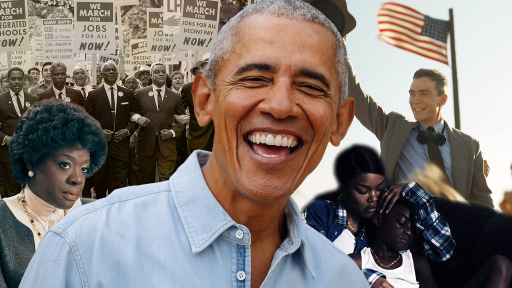 Barack Obama compartilha sua lista de seus filmes favoritos de 2023