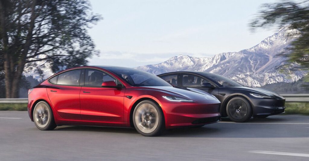 O Modelo 3 2024 atualizado da Tesla já está disponível nos EUA