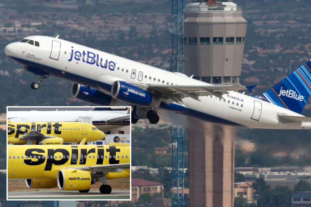 JetBlue abandonou o serviço para essas cidades após acordos com a transportadora americana Spirit