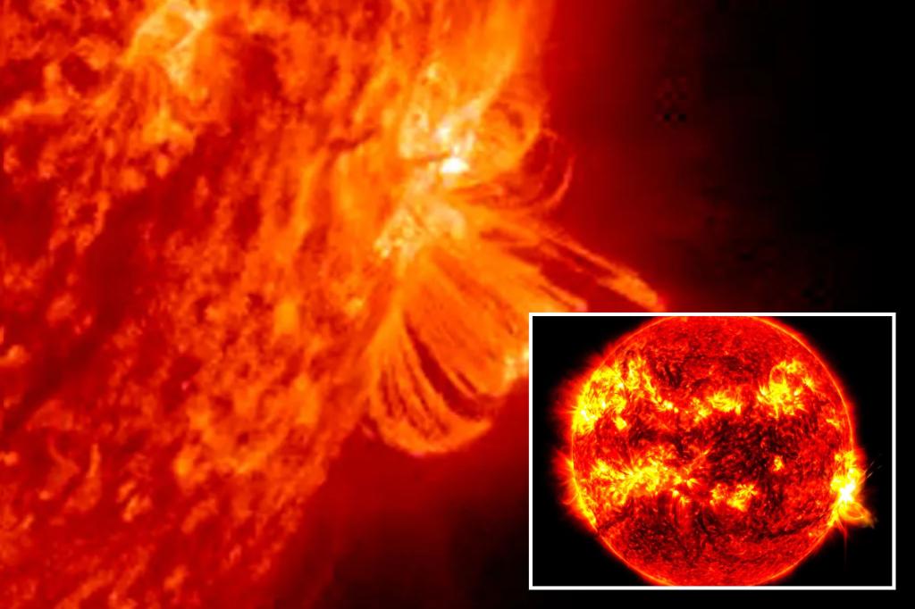 O Sol desencadeia sua maior explosão solar em quase duas décadas