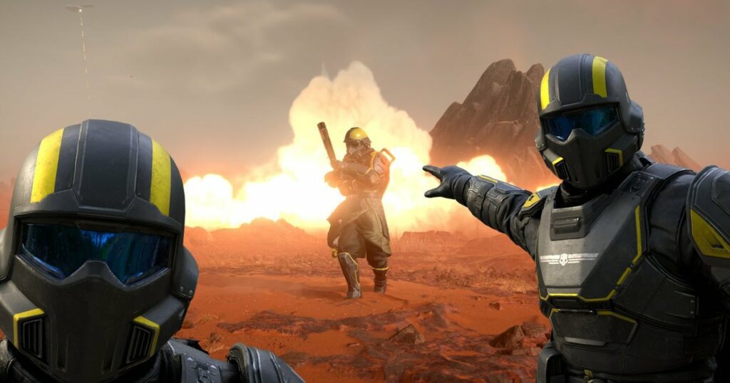 A pontuação positiva do Helldivers 2 no Steam diminuiu à medida que os jogadores de PC respondiam aos requisitos da PSN da Sony