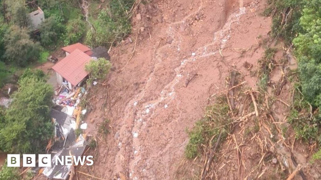 Inundações no Brasil: pessoas presas em telhados no Rio Grande do Sul